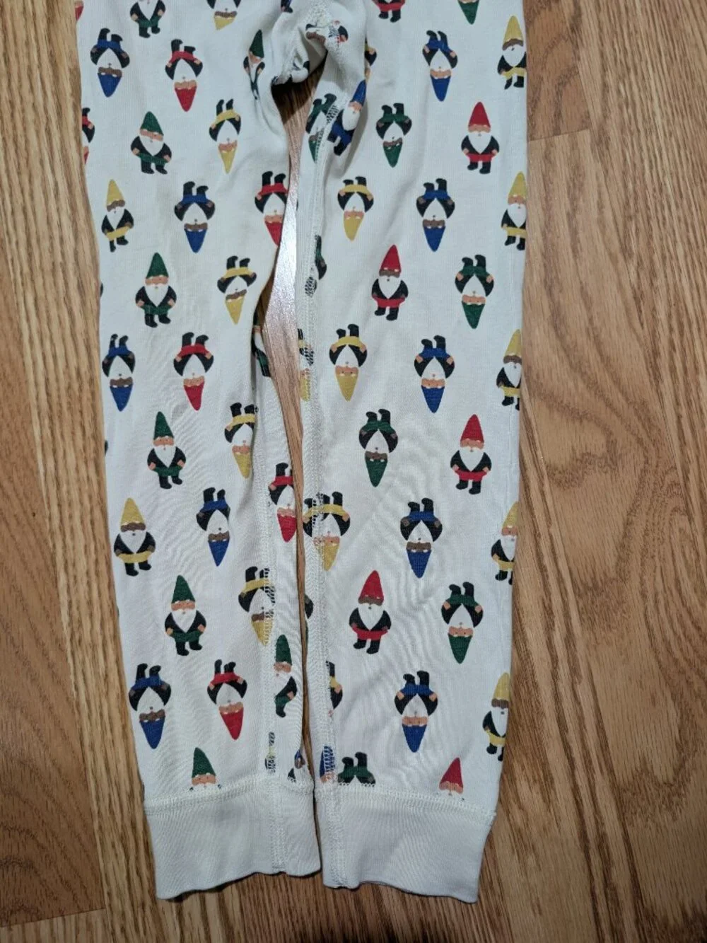 Hanna Andersson Long John Pajamas Gnomes Stripes 110 5 Organic Cotton